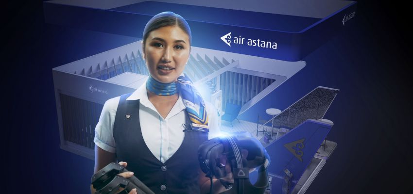 Air Astana - Выставочный стенд